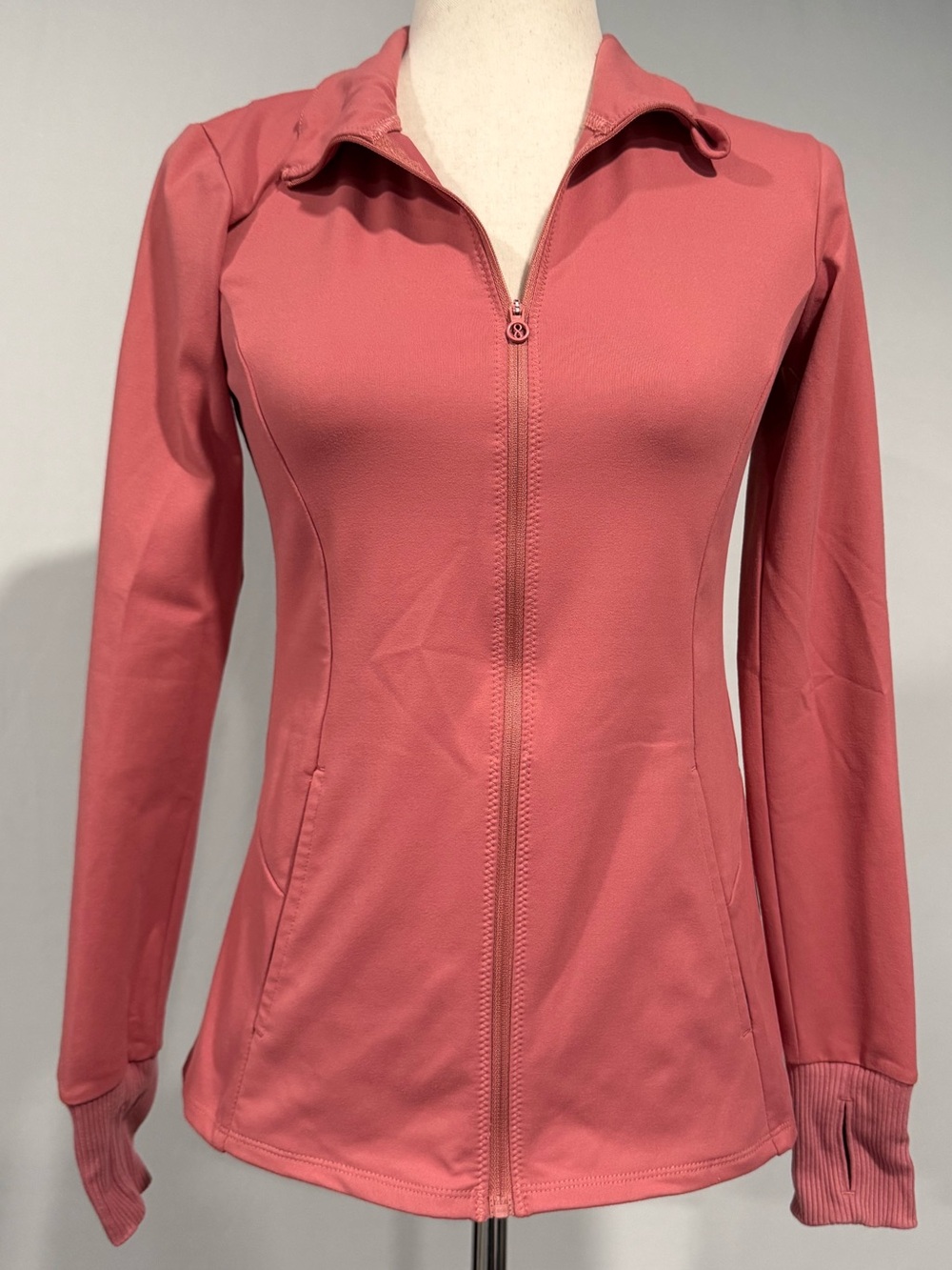 Layer 8 Pink Zip-Front Active Jacket